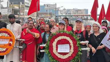 Demands for justice, compensation and a worker-friendly state