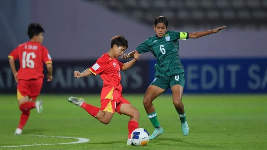 Bangladesh knocked out of AFC U-20 Women’s Asian Cup