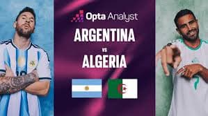 Opta Supercomputer predictions over Argentina-Algeria encounter