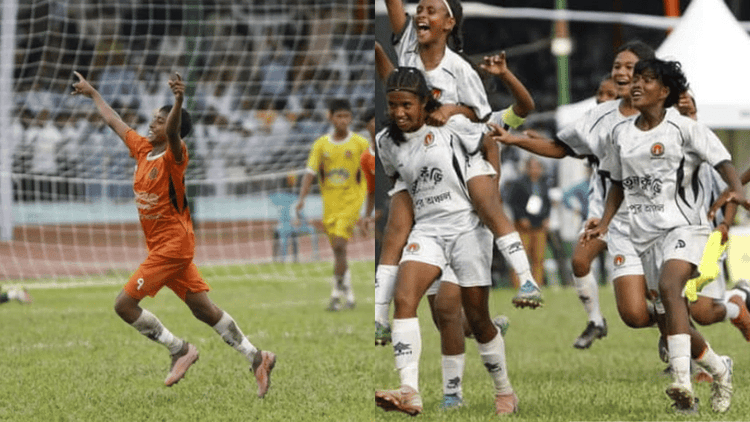 New Kuri Sports football: Sylhet and Rangpur crowned champions