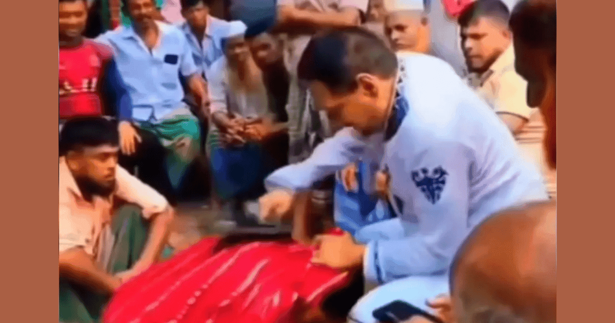 Woman beaten by chairman over adultery allegations, video goes viral