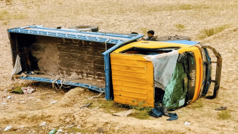 Worker killed, 3 injured as mini truck falls into ditch in Teknaf