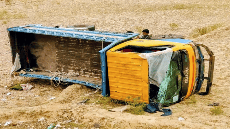 Worker killed, 3 injured as mini truck falls into ditch in Teknaf