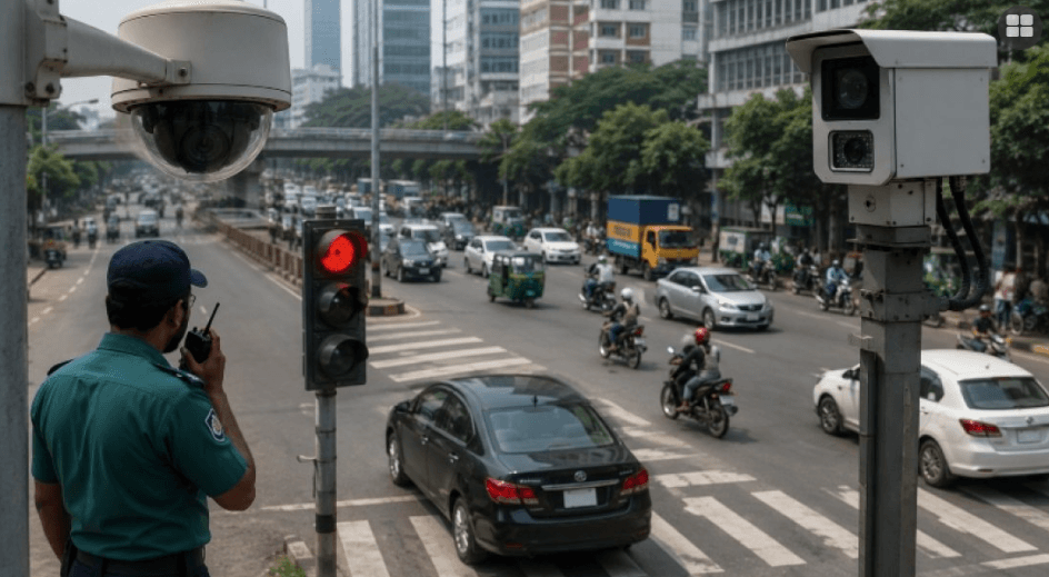 DMP to install 1,000 'plug and play' cameras to restore discipline on Dhaka roads