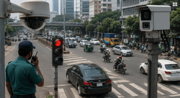 DMP to install 1,000 'plug and play' cameras to restore discipline on Dhaka roads