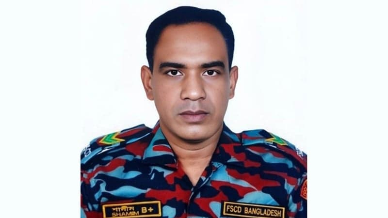 Firefighter Shamim Ahmed succumbs to burn injuries