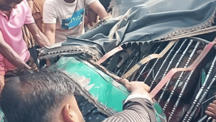 Father, son killed in road crash in Mymensingh