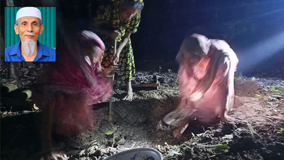 Sayeedi case plaintiff buried secretly as wife, daughter and sister dig grave