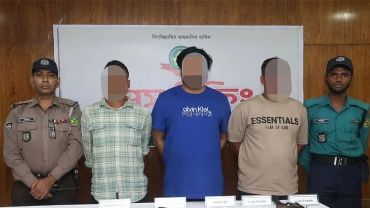 Ctg industrialist’s home shooting: 3 members of Sajjad Gang arrested