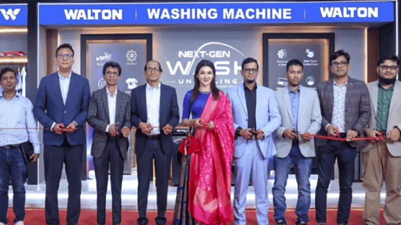 Walton launches smart washing machines with AI