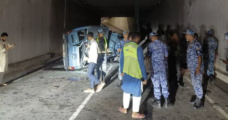 3 BAF members killed as pickup falls from flyover onto Dhaka airport