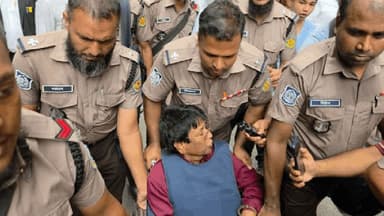 Journalist Azahar Ali shown arrested in anti-terrorism case
