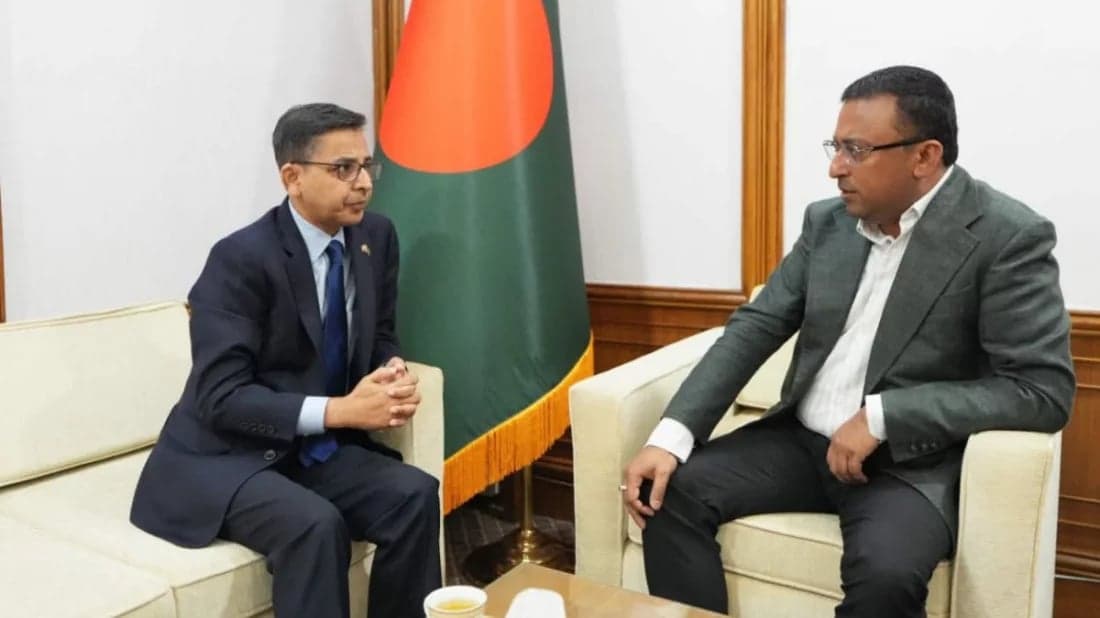 Indian high commissioner meets PM’s foreign affairs adviser