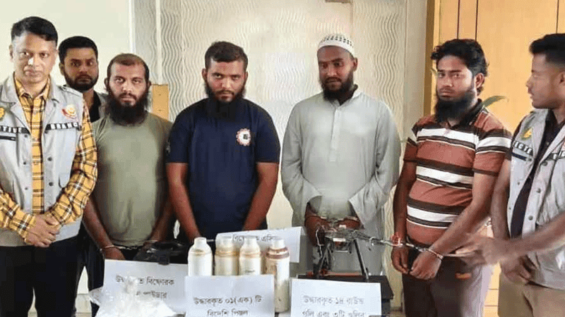 4 AQSA members arrested in Dhaka, had secret attack plan