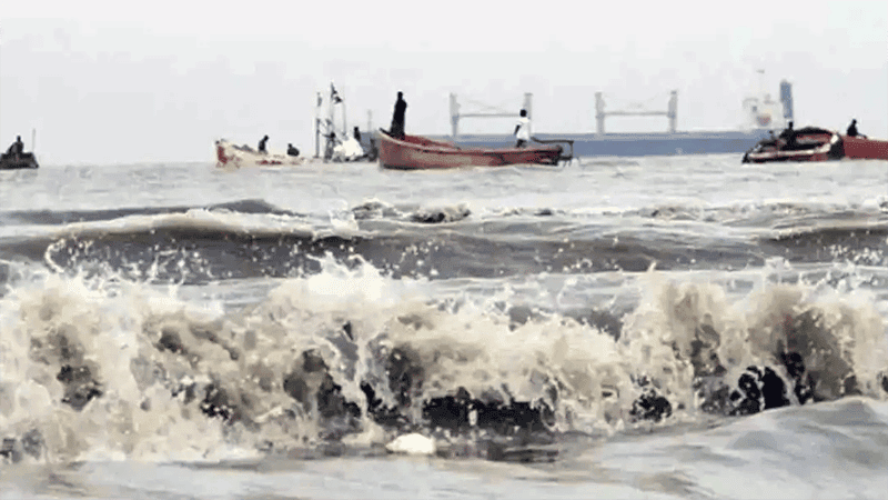 Low-pressure system triggers signal No. 3 at four seaports