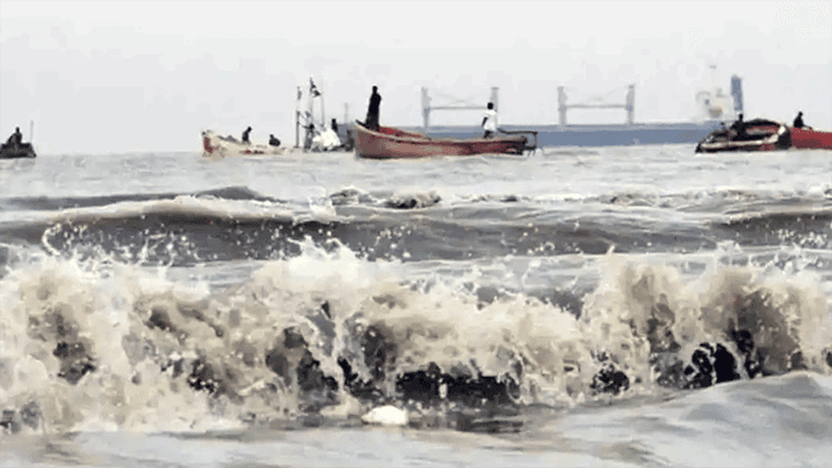 Low-pressure system triggers signal No. 3 at four seaports