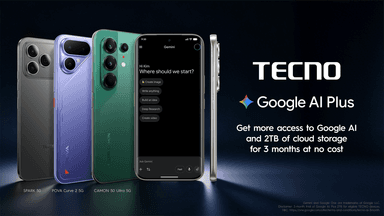 TECNO brings Google AI Plus free for users in Bangladesh