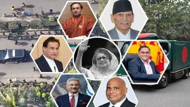 Foreign dignitaries who arrive Dhaka to pay tribute to Khaleda Zia