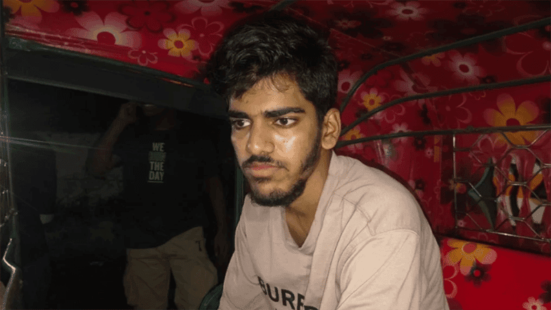 Shibir man handed over to police for making obscene remarks about female students