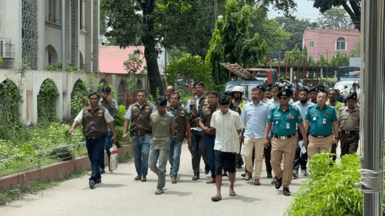 Rangpur 4 murders: Mugdha-Siddhartha questioned at jail gate