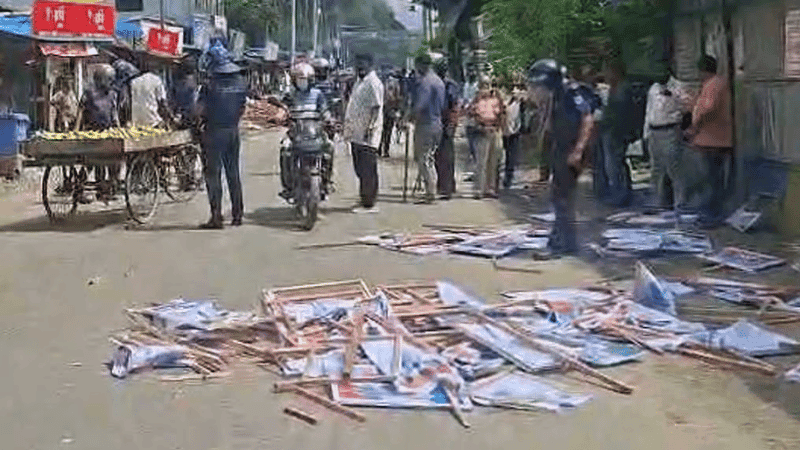 Clash between two factions over BNP founding anniversary in sitakunda