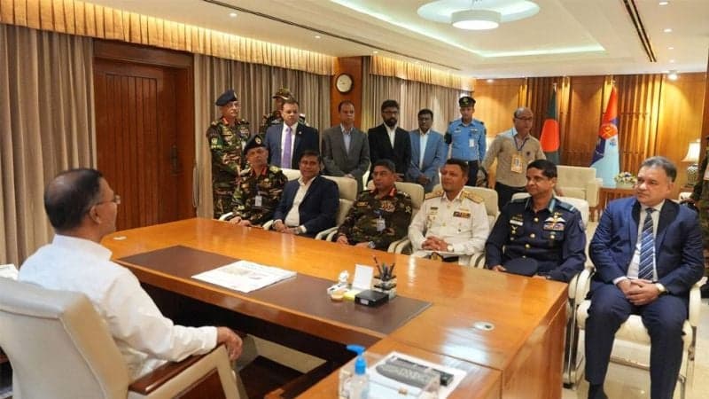 PM Tarique Rahman holds first office at Armed Forces Division