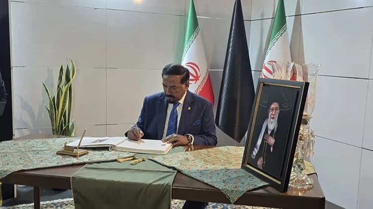 Speaker pays tribute to Khamenei on behalf of Bangladesh