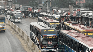 Over 50 bus counters ordered shut in Chandra for Eid travel