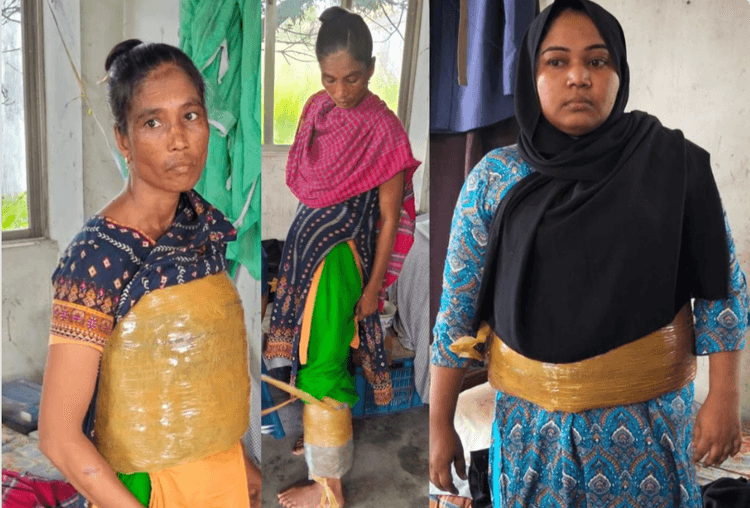 Two women held with 7kg cannabis strapped to bodies in Cumilla