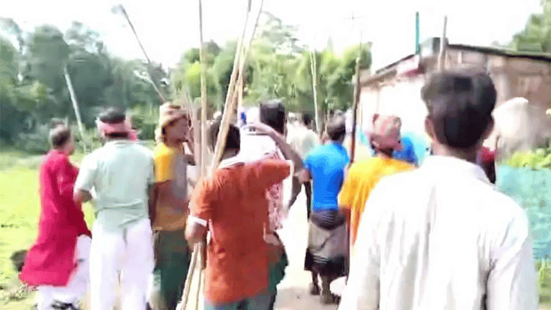 ‘Secretly taking photos’, more than fifty injured in clash in Habiganj