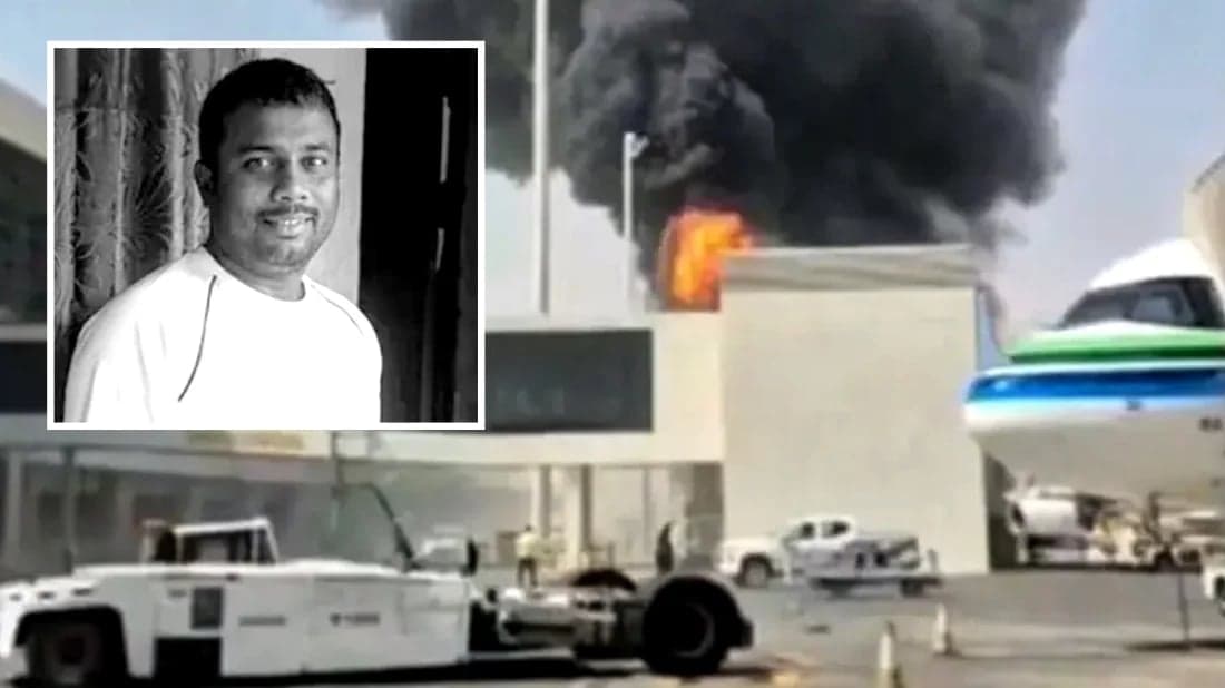 Body of Shahed killed at Riyadh airport by Houthi attack reaches home