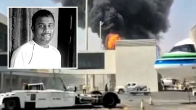 Body of Shahed killed at Riyadh airport by Houthi attack reaches home
