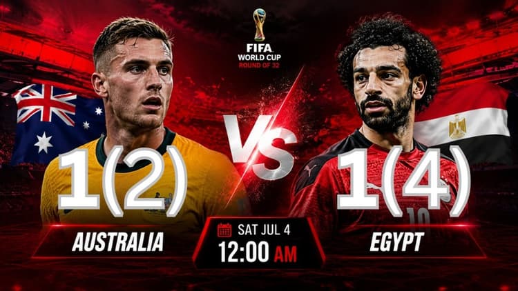 Australia vs Egypt—World Cup: Live score and match stats