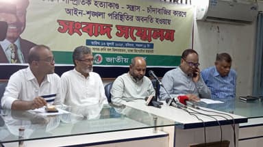Jatiya Party demands dissolution of interim government amid rising crime