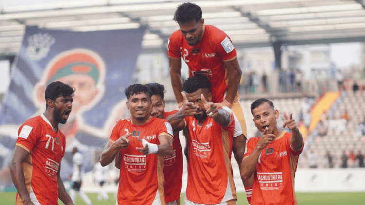 Dorielton treble earns hattrick joy for Bashundhara Kings