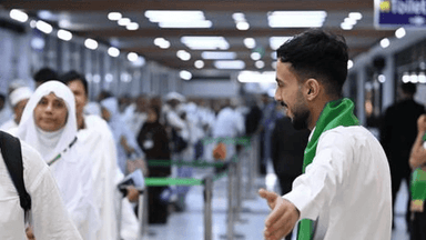 4,457 pilgrims arrive in Saudi Arabia