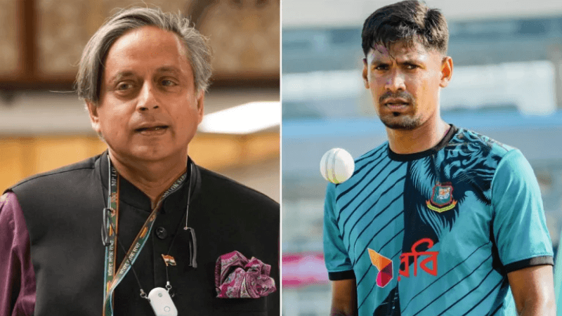 Mustafiz should not have been dropped from IPL: Shashi Tharoor