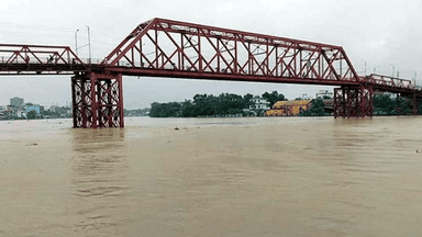 Surma-Kushiyara water crosses danger levels at three points in Sylhet