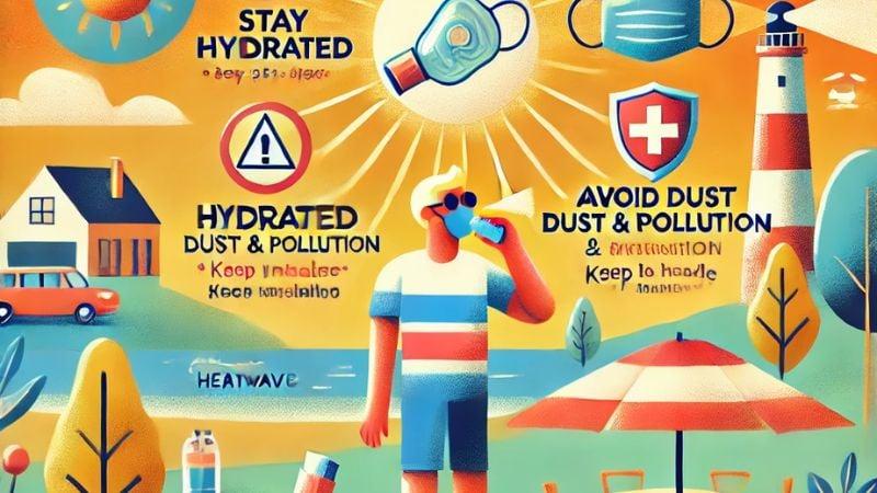 Special precautions for Asthma patients in summer