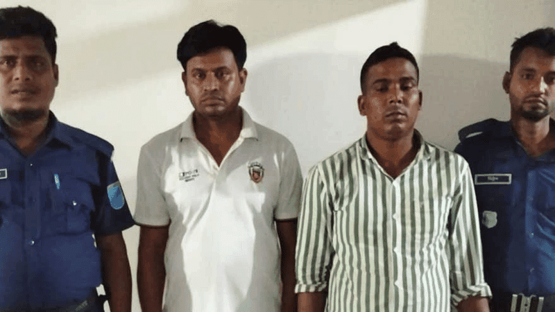 UP member among two arrested for obstructing anti-drug drive in Manikganj