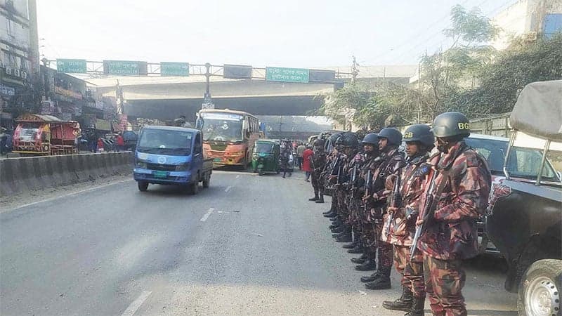 4 platoons of BGB deployed amid clash between Tabligh Jamaat factions