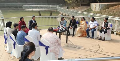 Tarique Rahman, Zaima Rahman meets reel-making contest winners