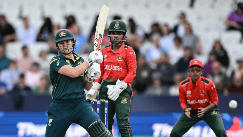 Bangladesh women suffer heavy defeat to Australia