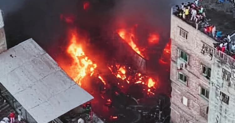 Fire in Old Dhaka brought under control