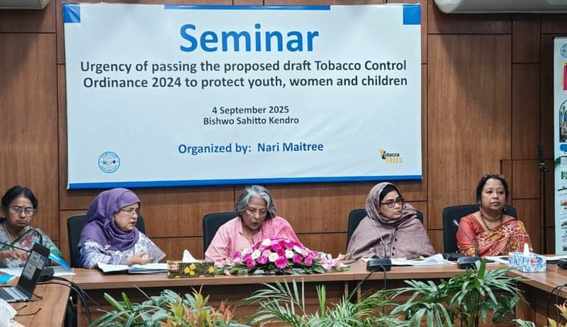 No alternative to strengthening Tobacco Control Act: Adviser S. Murshid