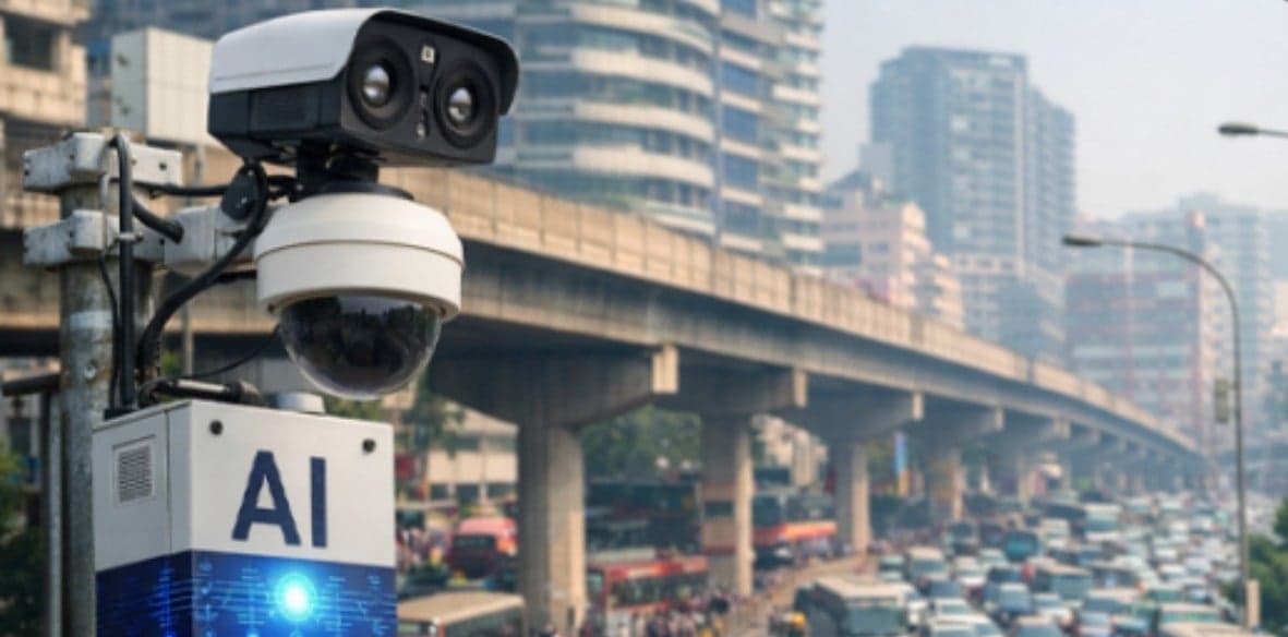 AI cameras to be installed to 50 more traffic signals across Dhaka