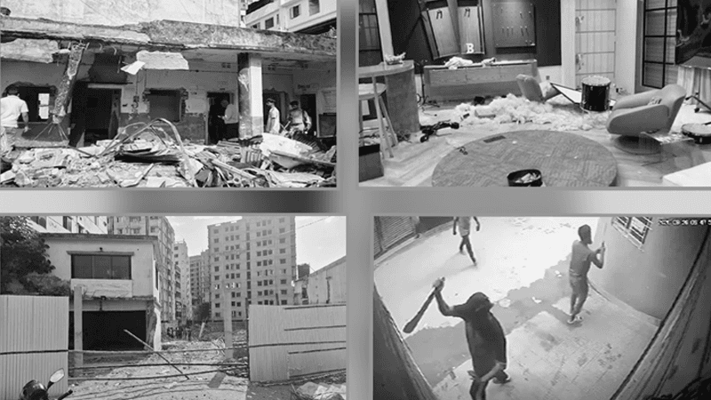 Attack, vandalism, looting in four areas of capital in three days