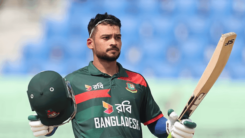 Shanto ends 771-day wait with ODI century against New Zealand