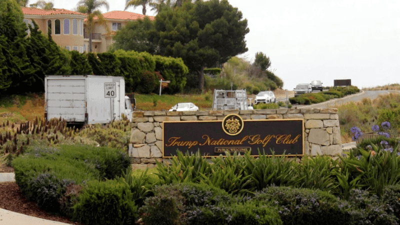 Armed suspect arrested near Trump's California golf course