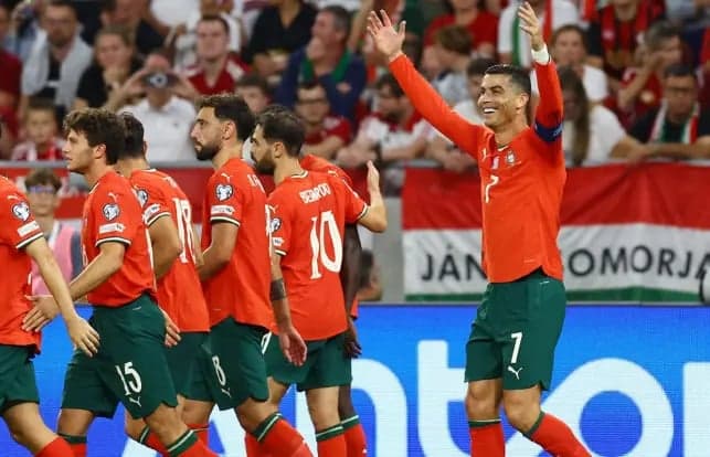 Portugal controls match with two goals